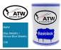 Preview: BMW, Blau Metallic / Monza Blue Metallic, 038: 500ml Lackdose, von ATW Autoteile West.